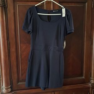 Navy blue New York & Co romper. Size Small.